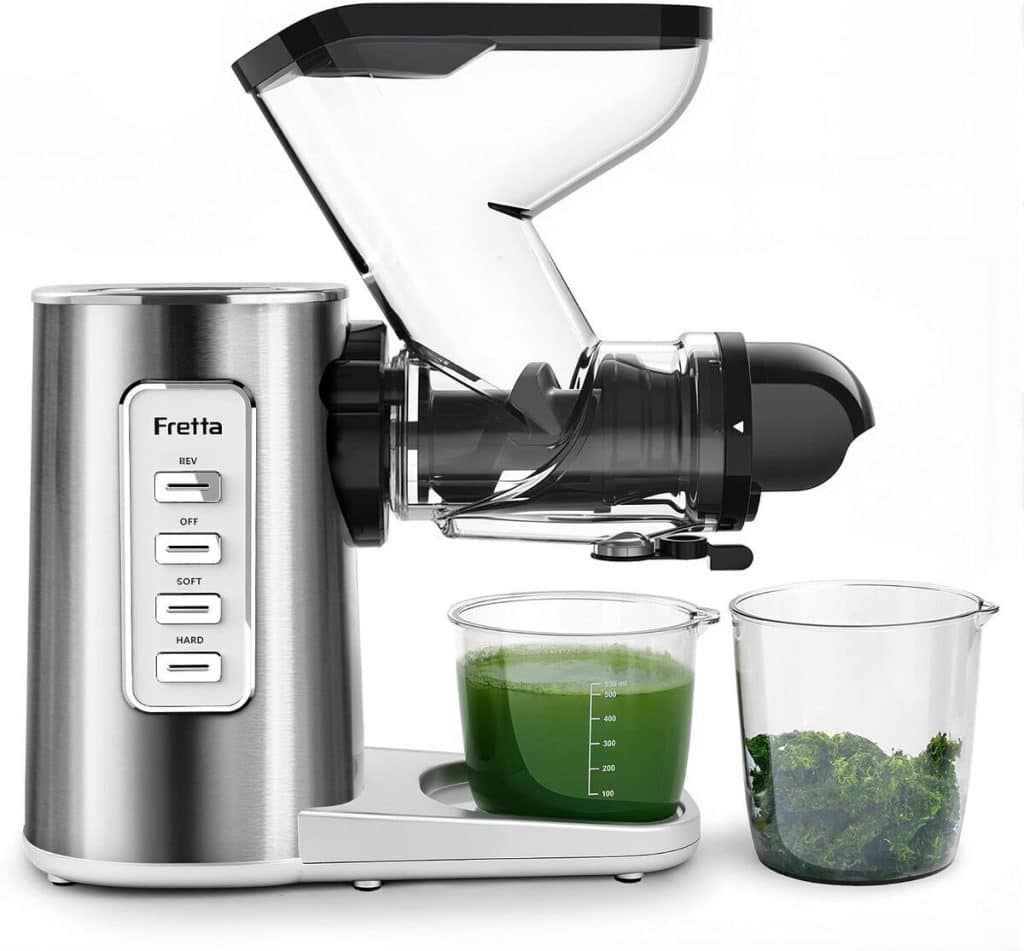 Test : extracteur de jus Fretta avec large goulotte 76mm
